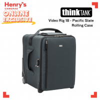 Thinktank Video Rig 24 - Pacific Slate Rolling Case